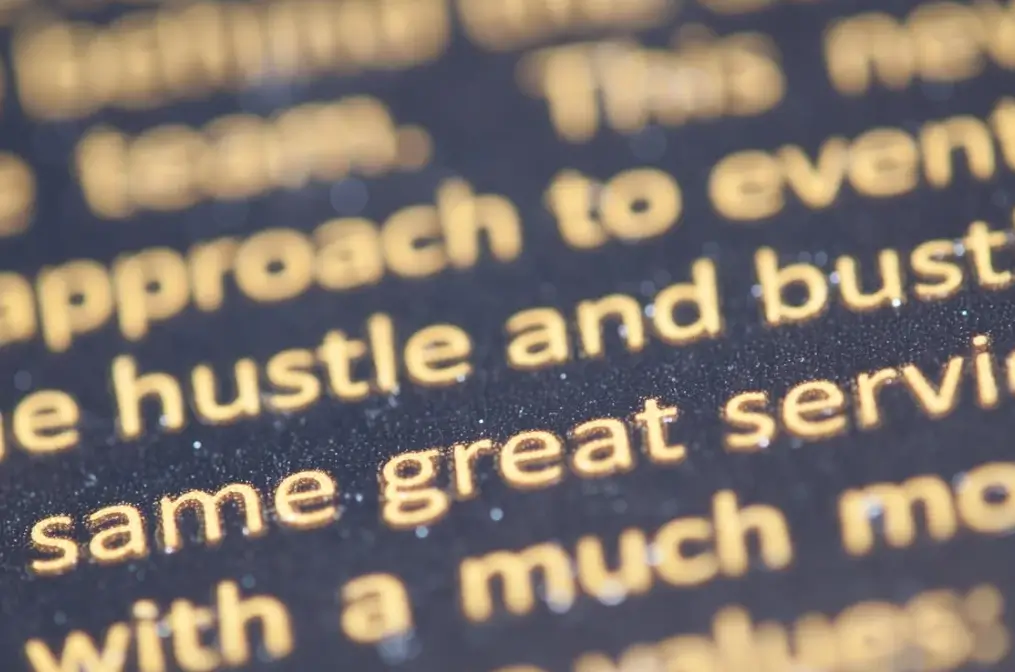 Hustle and Bust Text